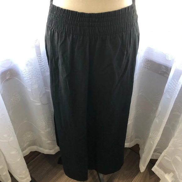 🎄Evidence black  vintage 80s/90s maxi skirt SZ S - Picture 2 of 9
